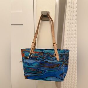 Sakroots Artists Circle Coral Reef Tote Bag Coated Canvas
